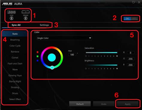 asus aura rgb download windows 10|How to configure your PC's RGB lighting with Aura Sync .